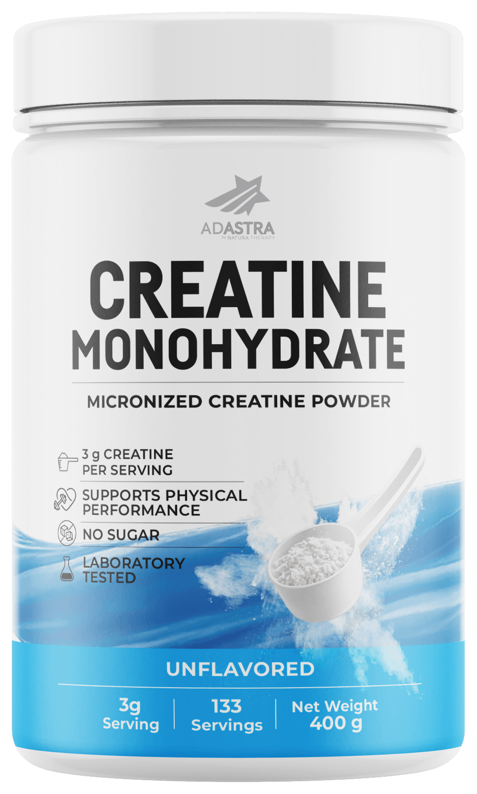 CREATINE MONOHYDRATE 400 g – CREATINE | NaturaTherapy – suplemente ushqimore natyrale