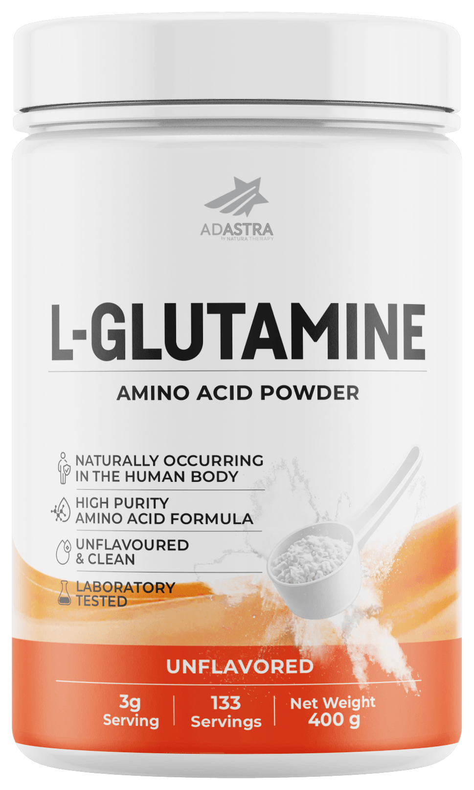 L-Glutamine 400g – L-Glutamine | NaturaTherapy – suplemente ushqimore natyrale