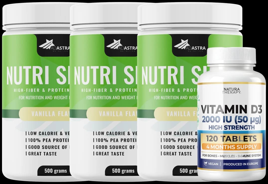 3x Nutri Shake + dhuratë (D3 ose B6)
