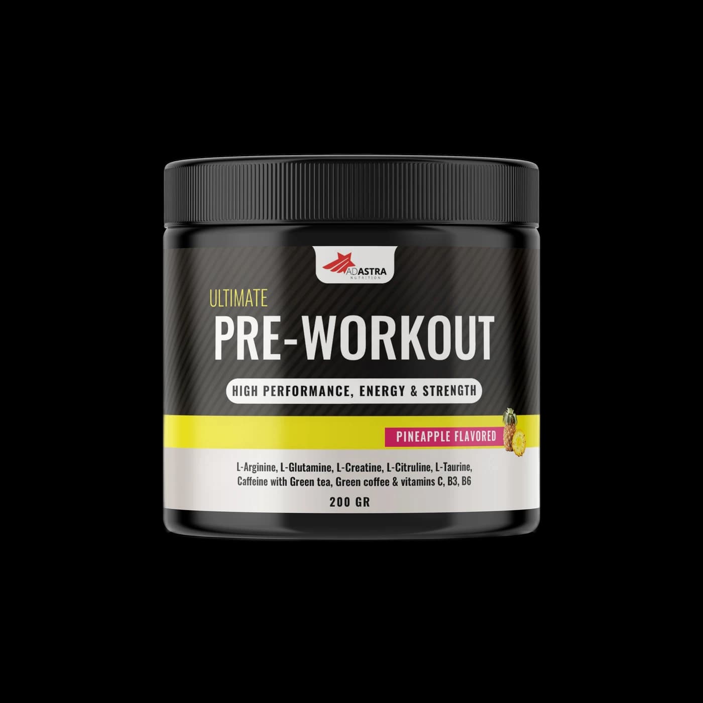 Pre-Workout — para stërvitjes, ananas – Pre-Workout | NaturaTherapy – suplemente ushqimore natyrale