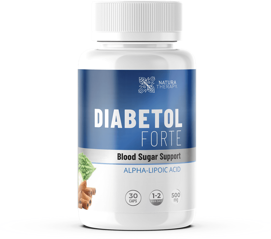 Diabetol Forte (30cps) — kapsula bimore për diabetin – Diabetol | NaturaTherapy – suplemente ushqimore natyrale