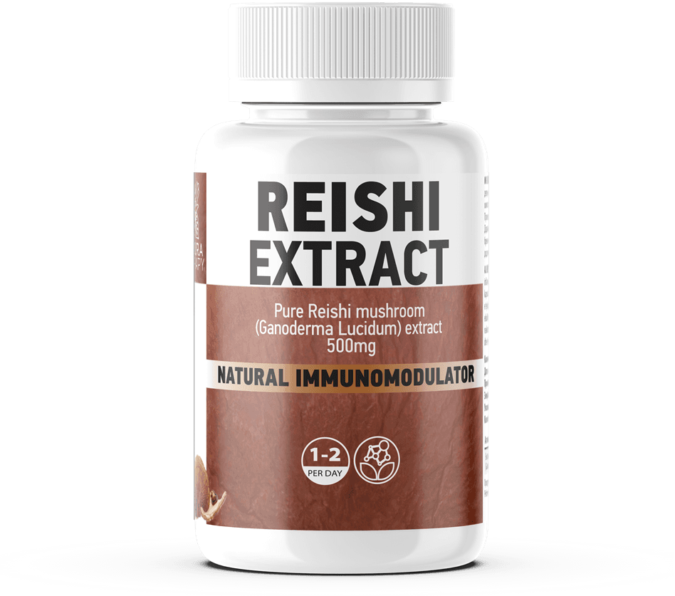REISHI EXTRACT — preparat për imunitetin dhe qetësimin – REISHI | NaturaTherapy – suplemente ushqimore natyrale