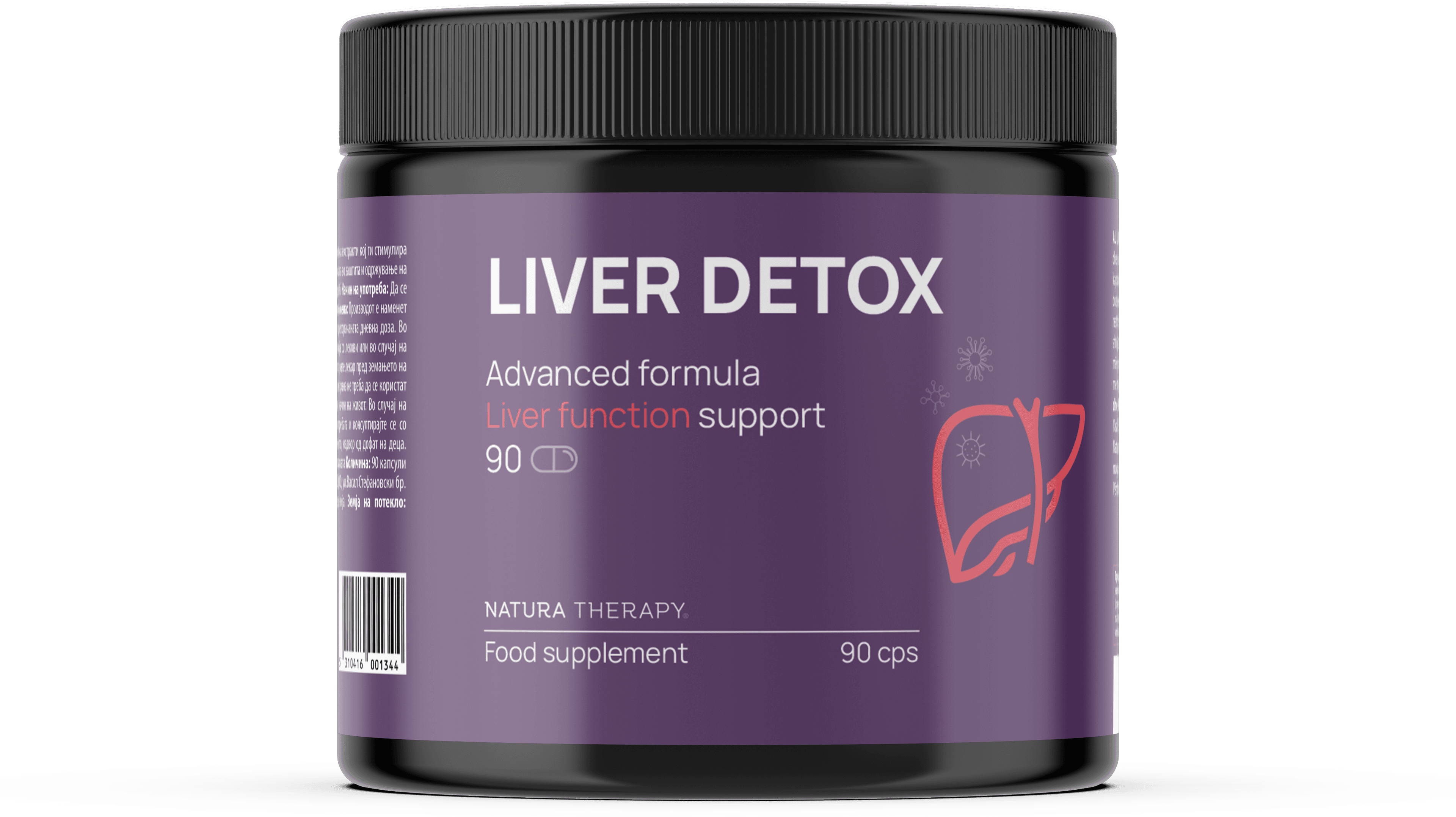Liver Detox — 90 kapsula për mëlçinë – Liver | NaturaTherapy – suplemente ushqimore natyrale