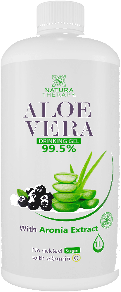 Aloe dhe Aronia (1 L) — shurup për imunitetin dhe tretjen – Aloe | NaturaTherapy – suplemente ushqimore natyrale