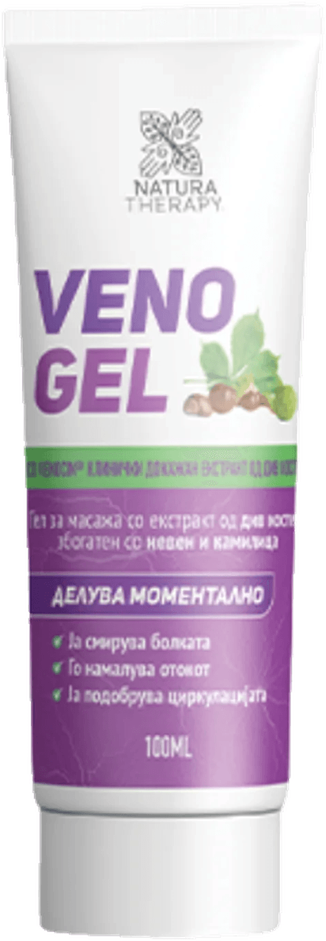 VENOGEL 100 ml me gështenjë, kalendul dhe kamomil