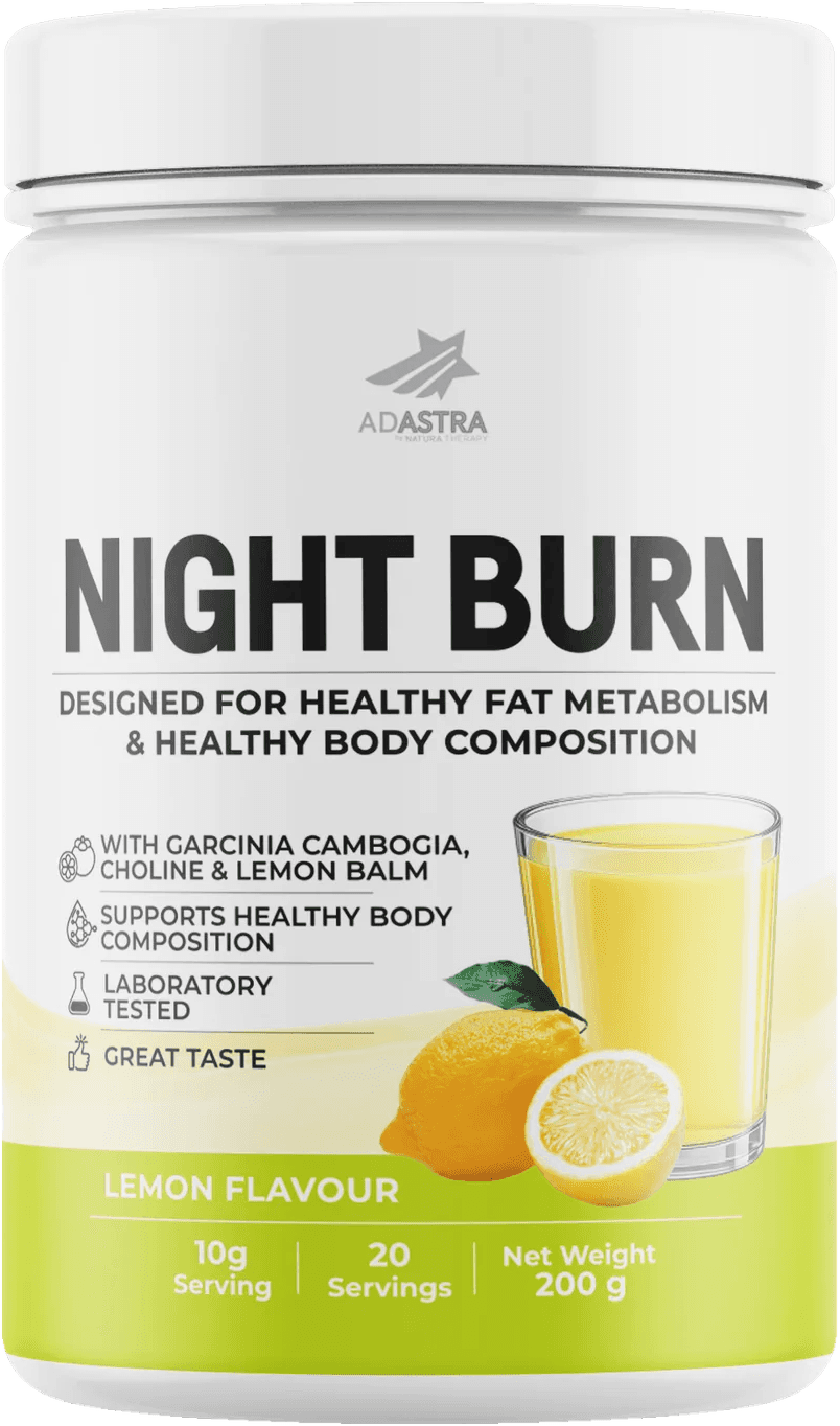 NIGHT BURN — formulë mbrëmjeje AdAstra me limon, 200 g