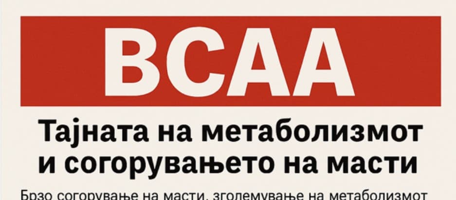 BCAA, metabolizmi dhe djegia e yndyrës