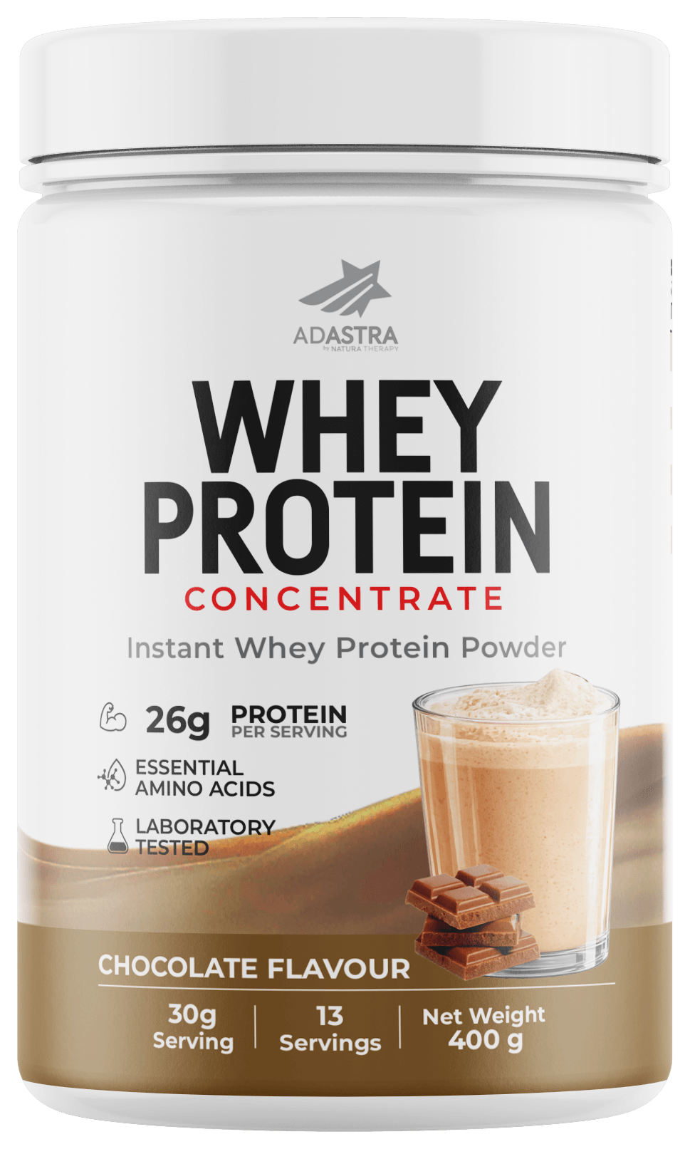 100% WHEY Protein 400 g – 100% | NaturaTherapy – suplemente ushqimore natyrale