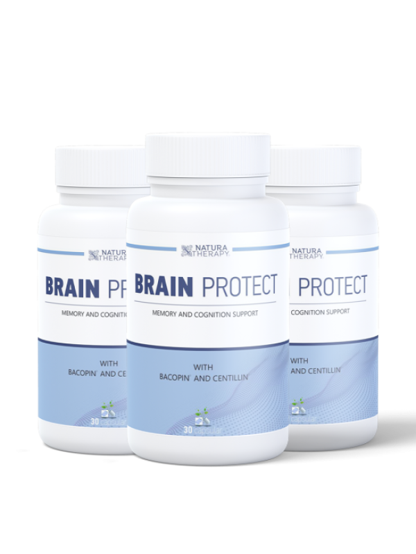 3xBrain Protect (30cps),kapsula për mbrojtje të trurit.