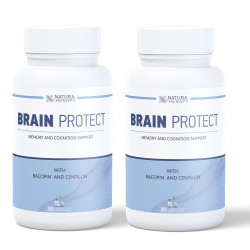 2xBrain Protect (30cps),kapsula për mbrojtje të trurit.